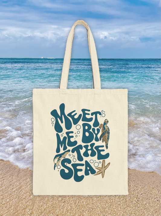 Meet me by the Sea Tote Bag